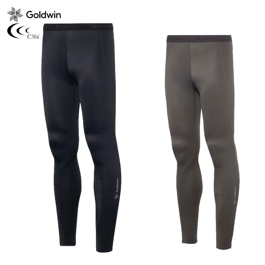 ゴールドウィン コンプレッションロングタイツ GC04351 メンズ C3Fit（シースリーフィット） Goldwin ゴールドウィン 日本正規品
