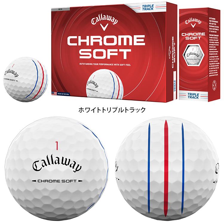 Callaway（キャロウェイ） 【まとめ買い】 日本正規品 CHROME SOFT