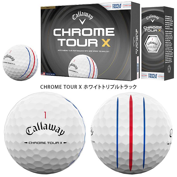 Callaway（キャロウェイ） 【まとめ買い】 日本正規品 CHROME TOUR