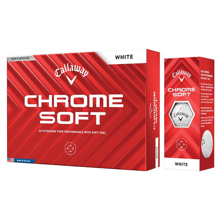 キャロウェイ(Callaway) ゴルフボール CHROME SOFT 2ダース Callaway（キャロウェイ） キャロウェイ日本正規品 CHROME SOFT クロム