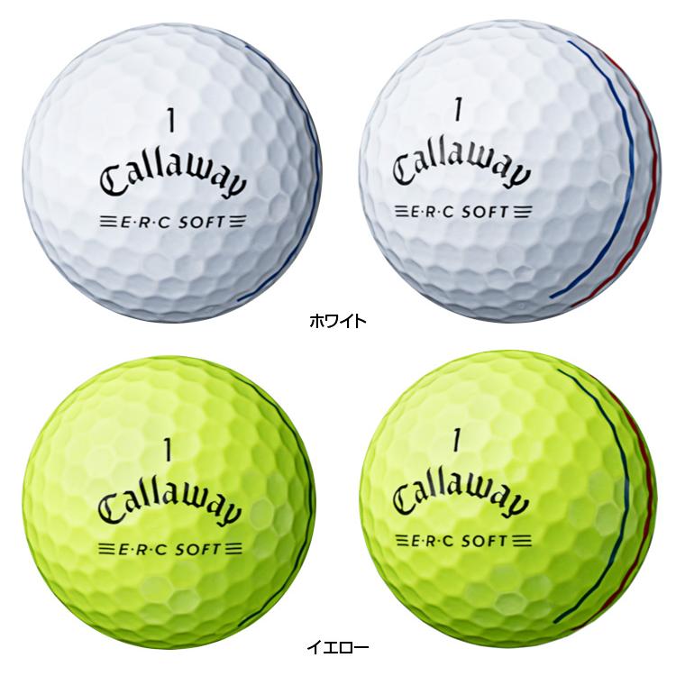 Callaway キャロウェイ 日本正規品 ERC SOFT イーアールシー ソフト 2023モデル ゴルフボール1ダース(12個入) 「 ERC SOFT 23 TRPL TRK 」｜ezaki-g｜06