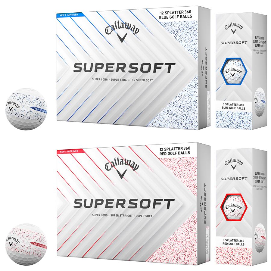 Callaway キャロウェイ 日本正規品 SUPER SOFT SPLATTER 360 Callaway キャロウェイ 日本正規品 SUPER SOFT SPLATTER 360
