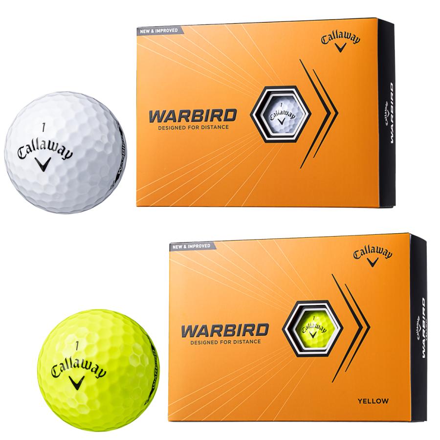 Callaway キャロウェイ日本正規品 WARBIRD (ウォーバード) 2023モデル ゴルフボール1ダース(12個入) :  cw-ball-warbird : EZAKI NET GOLF - 通販 - Yahoo!ショッピング