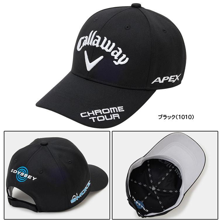 CLUBHAUS Callaway コラボ　キャップ 黒　モノトーン＋グリーン CLUBHAUS Callaway コラボ キャップ 黒 モノトーン＋グリーン 第2弾