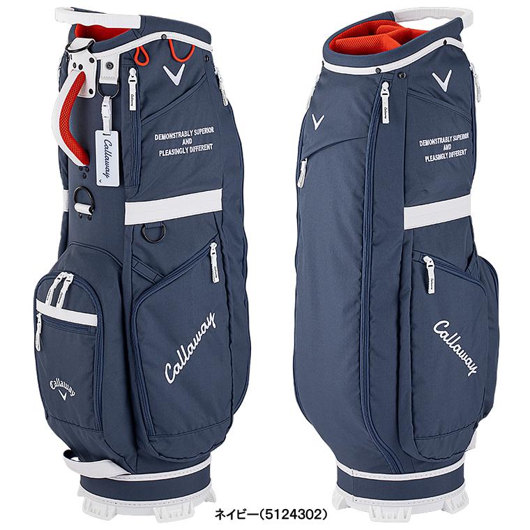Callaway キャディバッグ ネイビー Callaway (キャロウェイ) キャディバッグ ネイビー 9.5型 5分割
