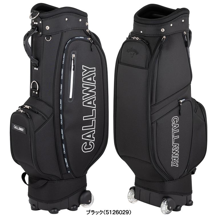 【使用少】Callaway キャディバッグ ブラック Callaway（キャロウェイ） 正規品 CL-1 26 JM キャスター付き キャディ