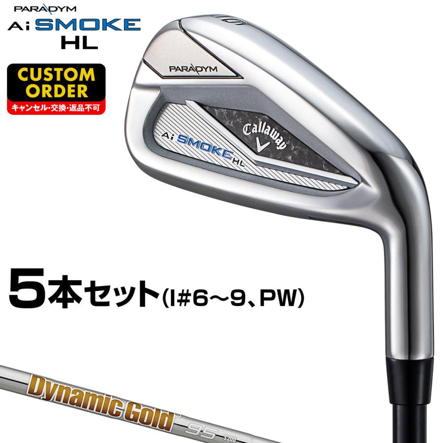 PARADYM Ai SMOKE HL アイアン ダイナミックゴールド95スチール 