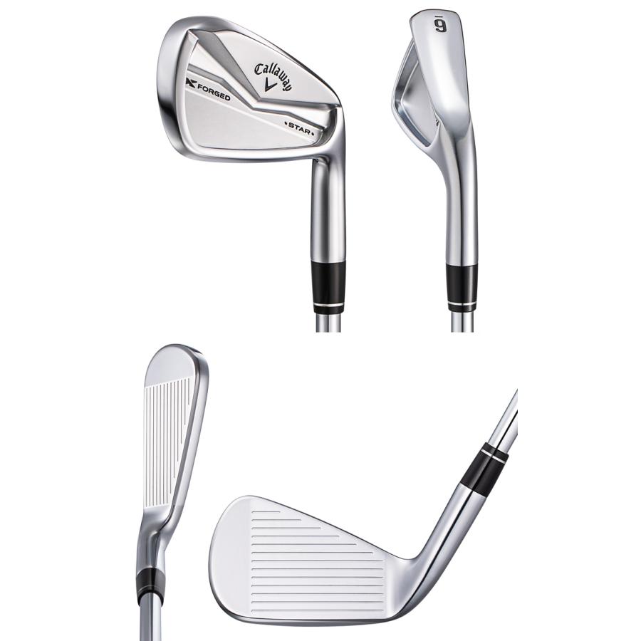 Callaway キャロウェイ 日本正規品 X FORGED STAR エックス フォージド スター アイアン 2024モデル スチールシャフト 6本セット(I#5〜9、PW) Callaway キャロウェイ 日本正規品 X FORGED STAR エックス フォージド スター アイアン 2024モデル スチールシャフト 6本セット(I#5〜9、PW)