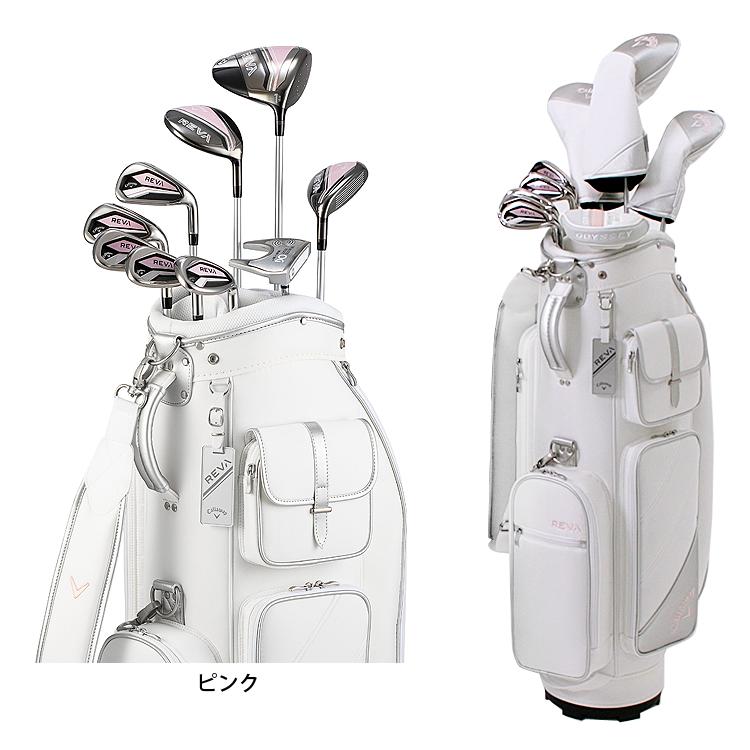 キャロウェイ REVA キャディバッグ付き レディースゴルフセット L 11本 Callaway キャロウェイ 2024 REVA レディース クラブ セット