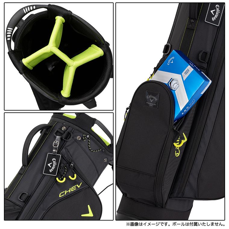 Callaway キャロウェイ 日本正規品 Chev Stand 24 JM ( シェブ スタンド 24JM ) 軽量 キャディバッグ 2024新製品｜ezaki-g｜05