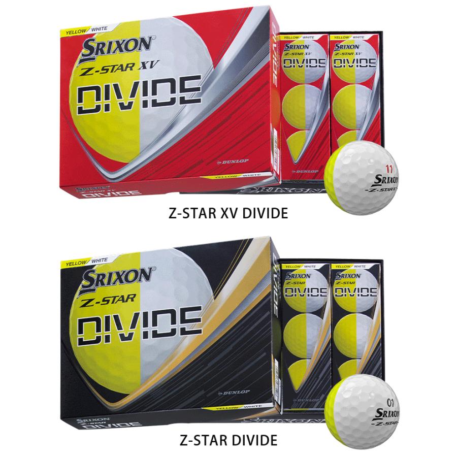 【まとめ買い】 DUNLOP ダンロップ 日本正規品 スリクソン Z-STAR DIVIDE ディバイド 2025モデル ゴルフボール 2ダースパック(24個入)_2
