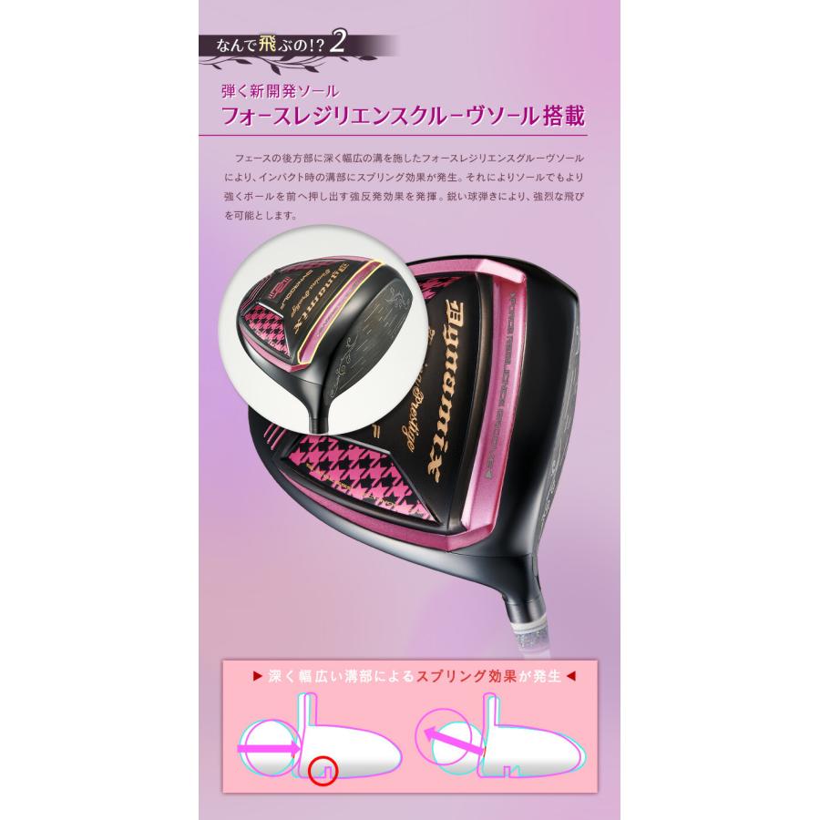 ダイナゴルフ 正規品 Dynamix Femina Prestige レディス 超高反発