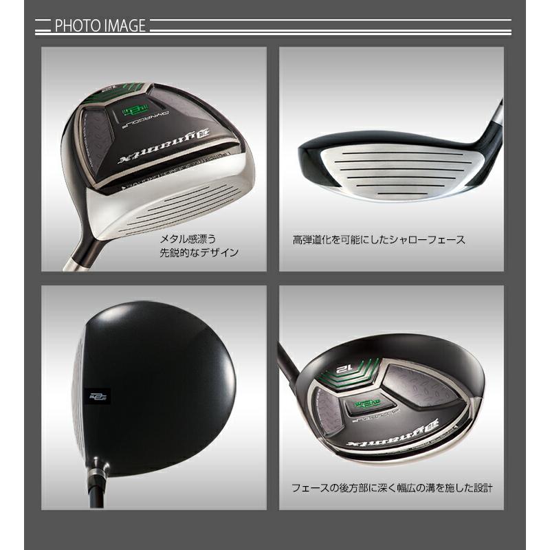 【2本セット】 DYNA GOLF ダイナゴルフ 正規品 Dynamix FW ダイナミクス フェアウェイウッド ワ−クテック飛匠カーボンシャフト_2