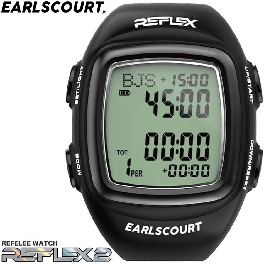 レフリーウォッチ REFLEX2 腕時計　サッカー用　審判用 アールズコート（Earls Court） 正規品 レフリーウォッチ REFLEX 2 レ