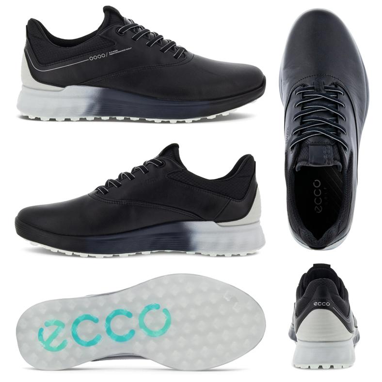 ECCO（エコー）日本正規品 S-THREE（エススリー）メンズ ゴルフシューズ ecco（エコー） 日本正規品 S-THREE レース エススリー メンズモデル