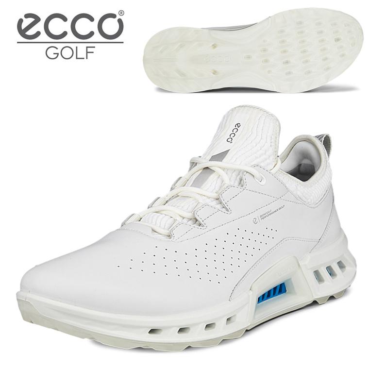 ECCO エコー BIOM C4 ゴルフシューズ 24㎝ ホワイト ecco（エコー） 日本正規品 BIOM C4 レース バイオムC4 メンズモデル