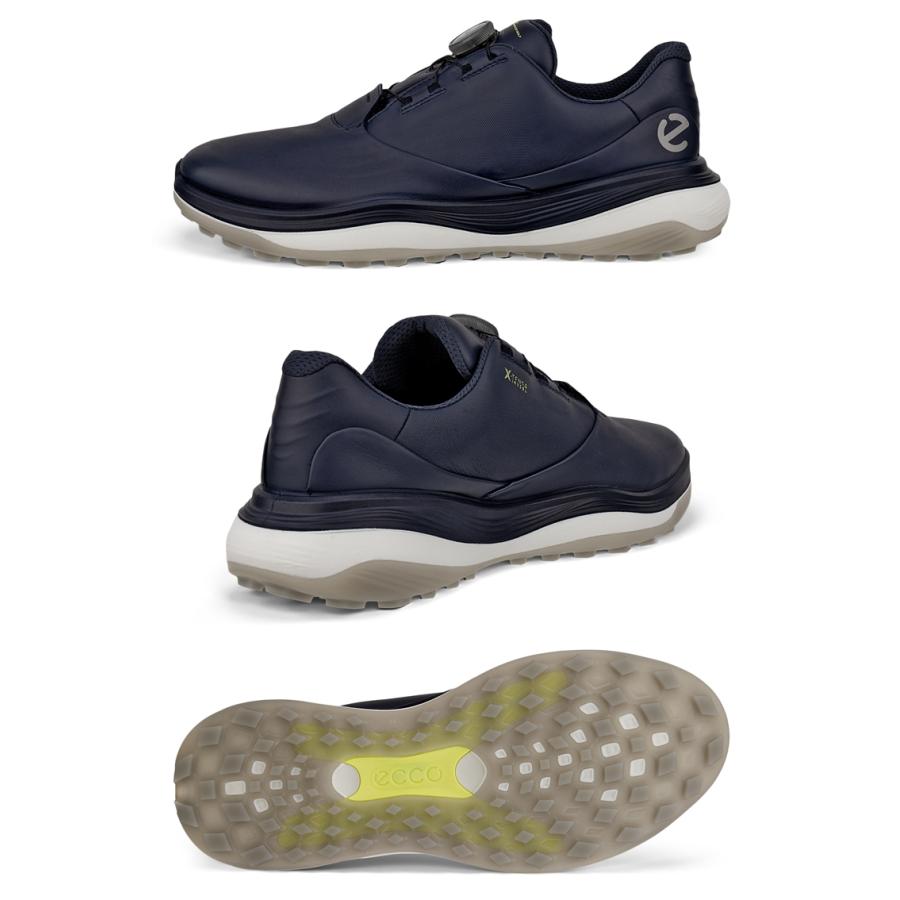 ECCO エコー 日本正規品 LT1 BOA エルティーワン ボア メンズモデル 防水 スパイクレス ゴルフシューズ 2025モデル 「 132274 ( 01038 ) 」 【当店在庫品】_1