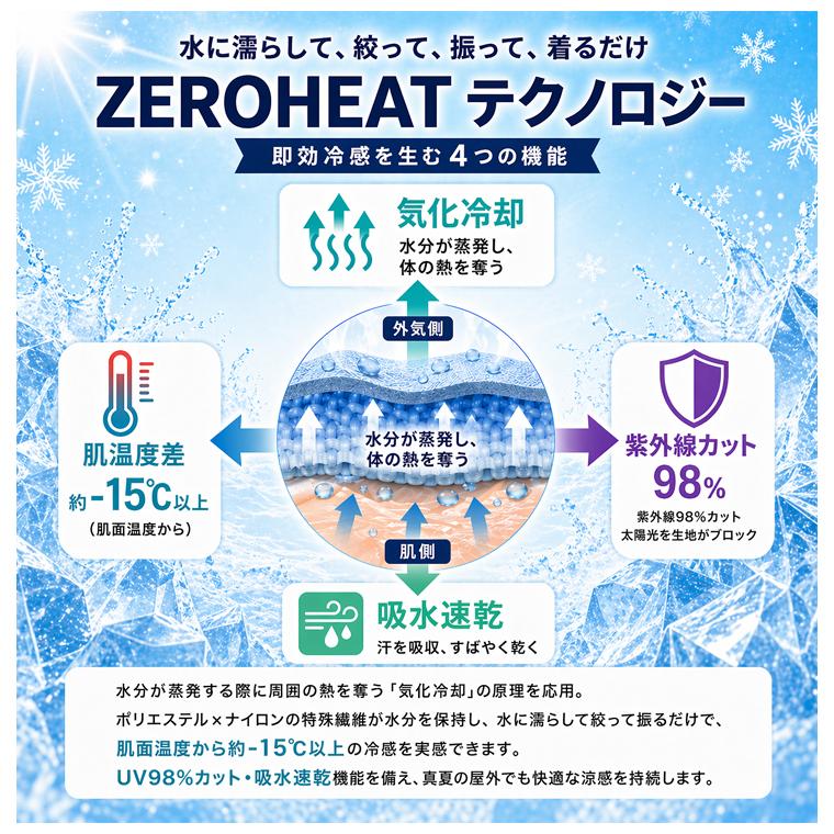 EI8TO エイト 正規品 ZEROHEAT ACTIVE PONCHO ゼロヒート アクティブ