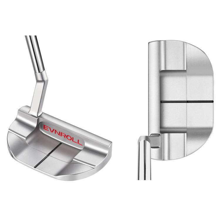 EVNROLL PUTTERS イーブンロール日本正規品 EV8 TourMallet パター SHORT SLANT ショートスラント 2023モデル ツアータックブラックグリップ｜ezaki-g｜02