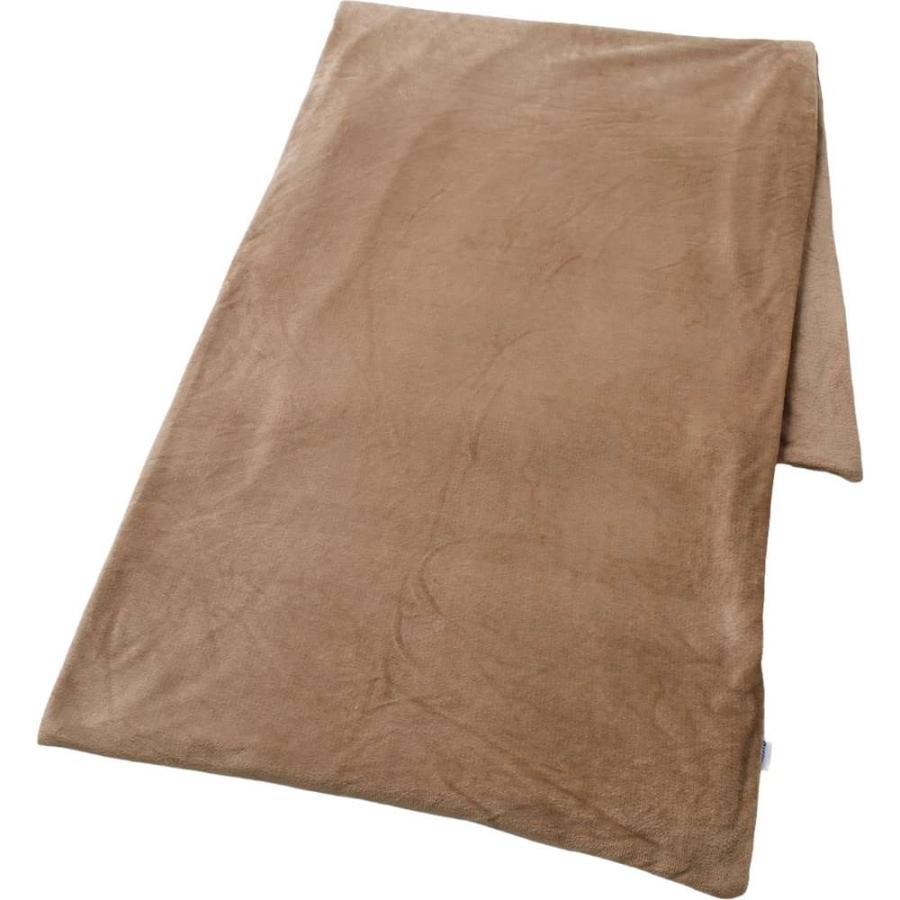 Phiten（ファイテン） 星のやすらぎ カバーリング毛布 ブラウン ダブル