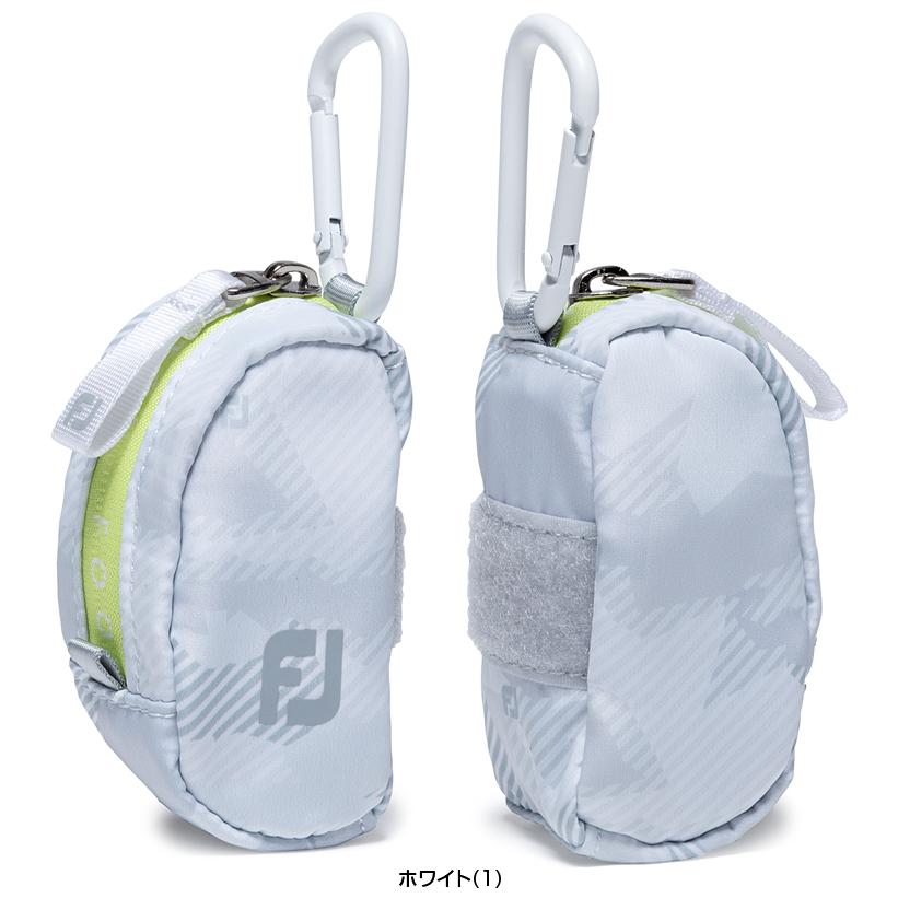 ホワイト☆Footjoy golf☆フットジョイ韓国 ボールケース FootJoy（フットジョイ） 日本正規品 FJ カモフラージュ ボールケース