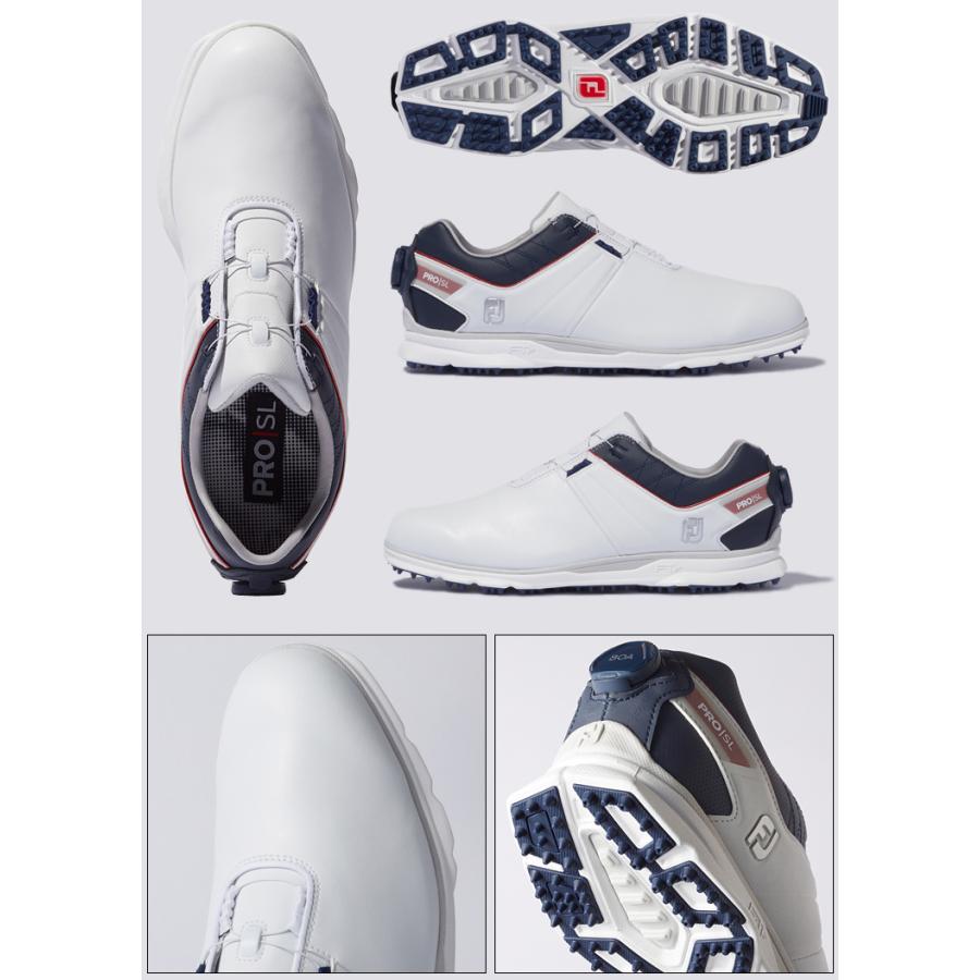 【新品】FootJoy PRO/SL ゴルフシューズ　25㎝ BOA ホワイト FootJoy（フットジョイ） 日本正規品 PRO/SL SPORT BOA プロ エスエル