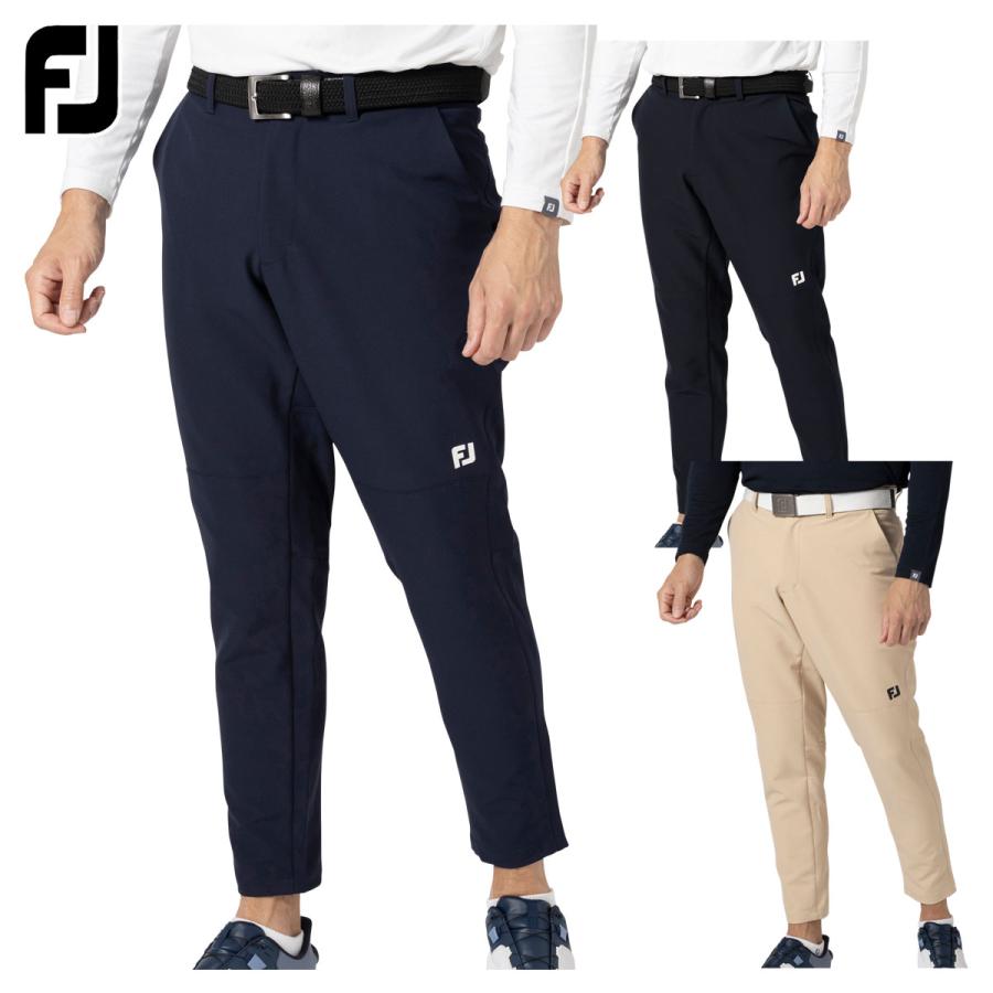 FootJoy メンズ ゴルフ パンツ L ネイビー FJ-F24-P03 FootJoy（フットジョイ） ゴルフウエア メンズ アンクルパンツ 4WAY 撥