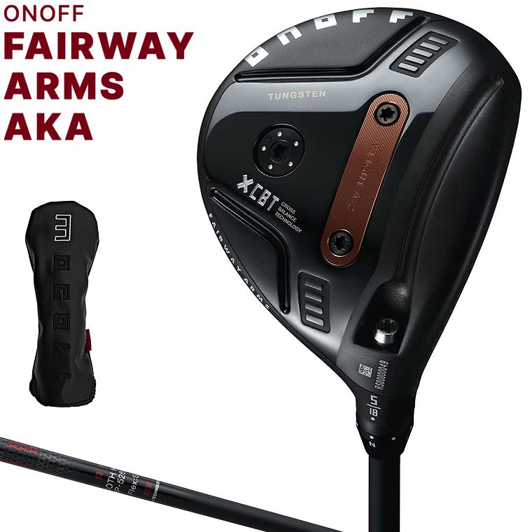 ONOFF グローブライド 正規品 FAIRWAY ARMS AKA オノフ フェアウェイ 