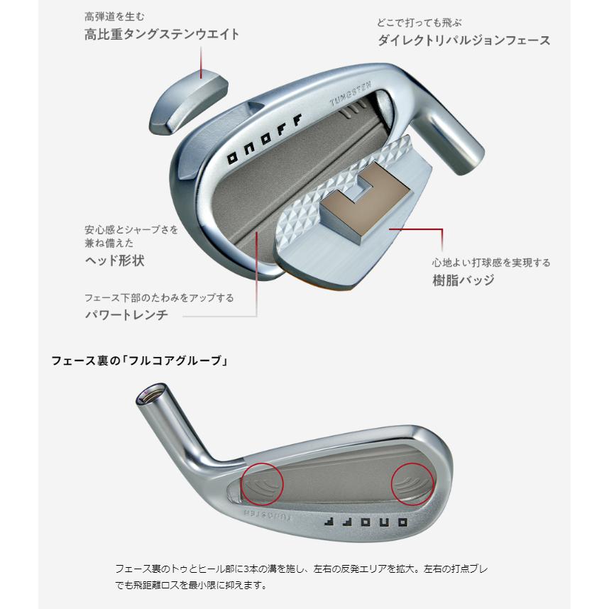 ONOFF グローブライド 正規品 オノフ アイアン 赤 2024モデル ONOFF グローブライド 正規品 オノフ アイアン 赤 2024モデル