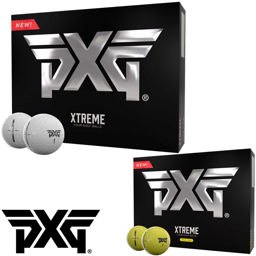 PXG ピーエックスジー 正規品 Xtreme Tour ゴルフボール 1ダース(12個
