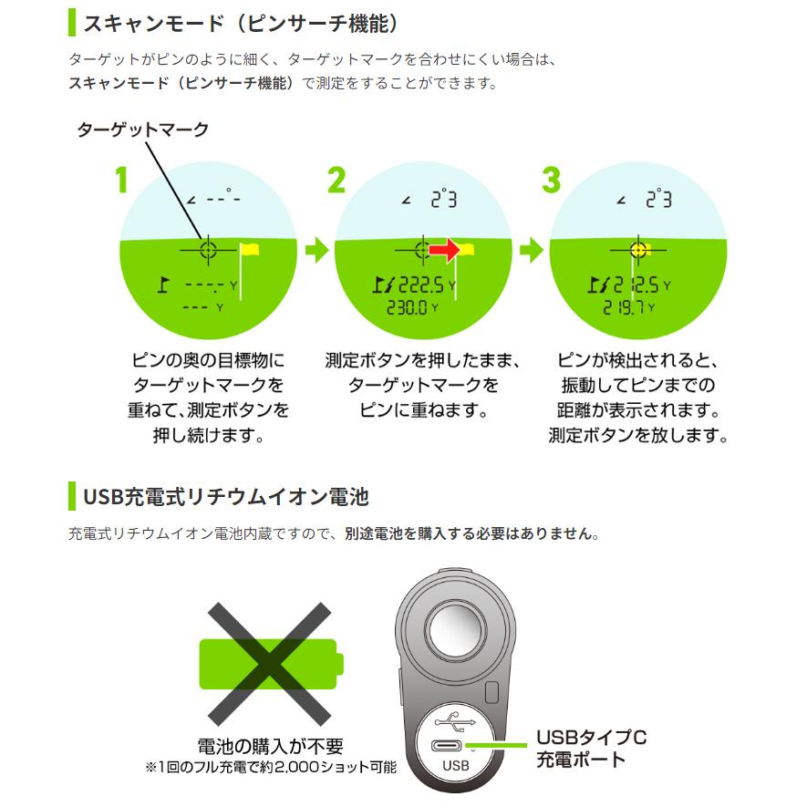 COOLSHOT GREENON グリーンオン 正規品 LASER CADDIE GL02 レーザー