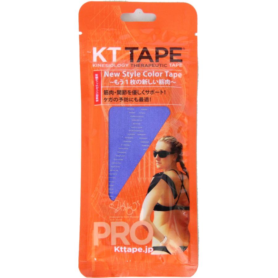 ゆづまま KTテープ KT TAPE KT TAPE(KTテープ) KT TAPE PRO パウチタイプ 5枚入り BLUE