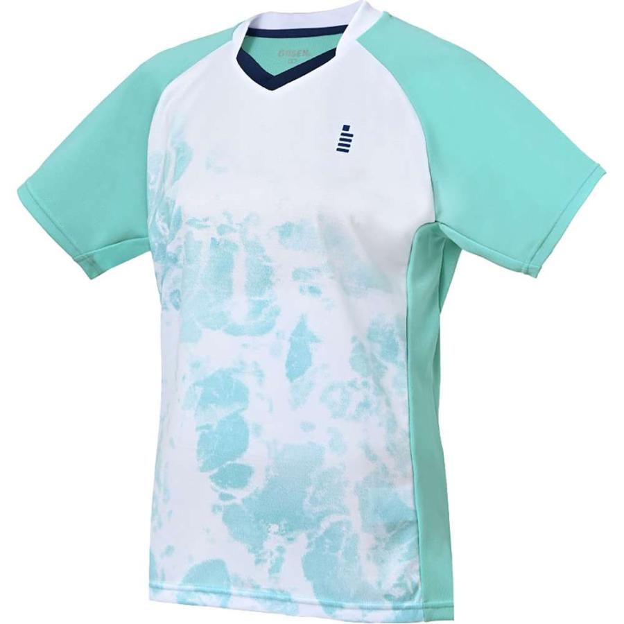 ゴーセン レディースゲームシャツ（ホワイト） サイズ S GOSEN GOSEN（ゴーセン） レディース ゲームシャツ ホワイト : EZAKI NET