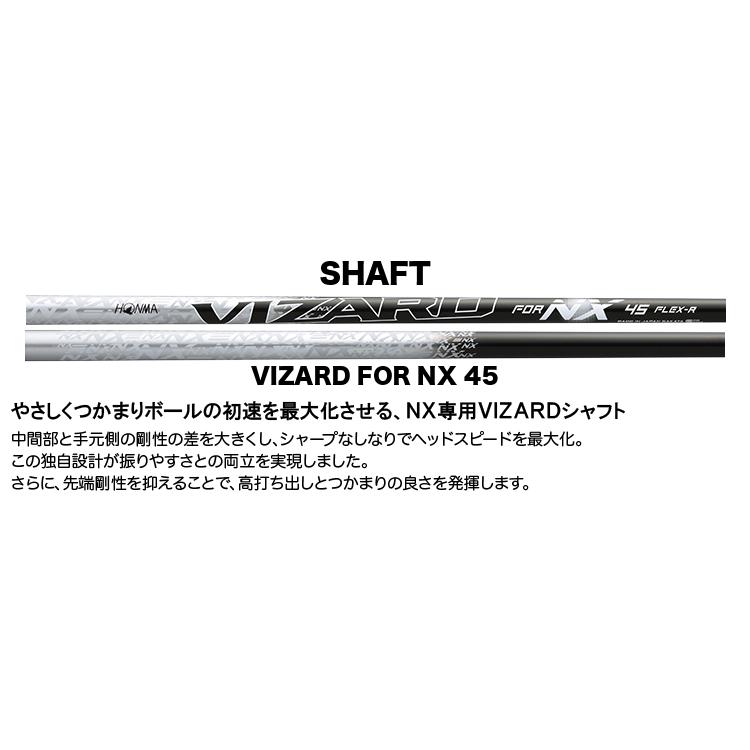 【特注品】 ホンマ HONMA GOLF 本間ゴルフ日本正規品 BERES ベレス NX ドライバー VIZARD FOR NX 45 カーボンシャフト｜ezaki-g｜07