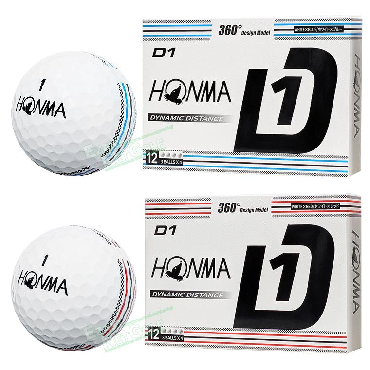 HONMA GOLF（本間ゴルフ） 日本正規品 ホンマ D1 360 ゴルフボール1