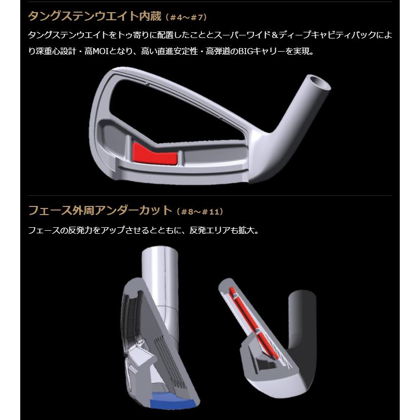 HONMA ツアーワールドGSアイアンセット 5本セット Amazon.co.jp: HONMA ツアー ワールド GS アイアンセット RH 5