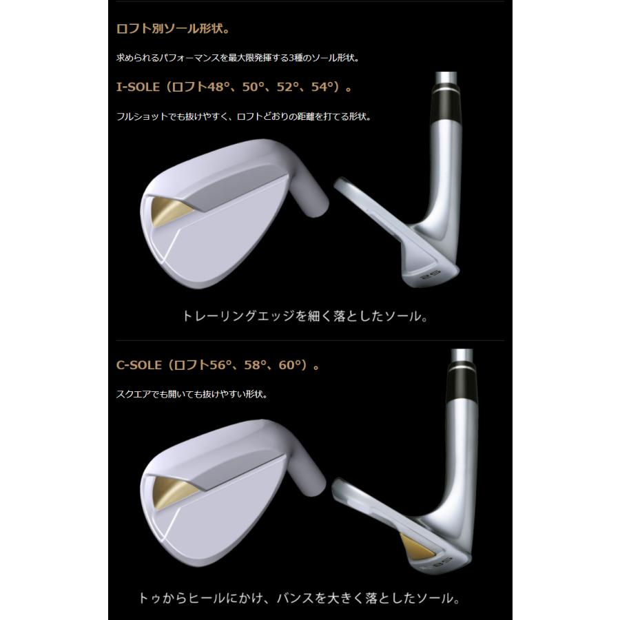 ホンマ HONMA GOLF 本間ゴルフ 日本正規品 T//WORLD-W ツアーワールド-W ウェッジ スチールシャフト｜ezaki-g｜07