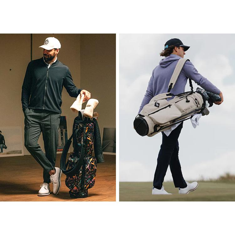JONES キャディバッグ スタンド ほぼ未使用 軽量 ブラウン ホワイト JONES Sports（ジョーンズ スポーツ） 【US直輸入品】 JONES GOLF