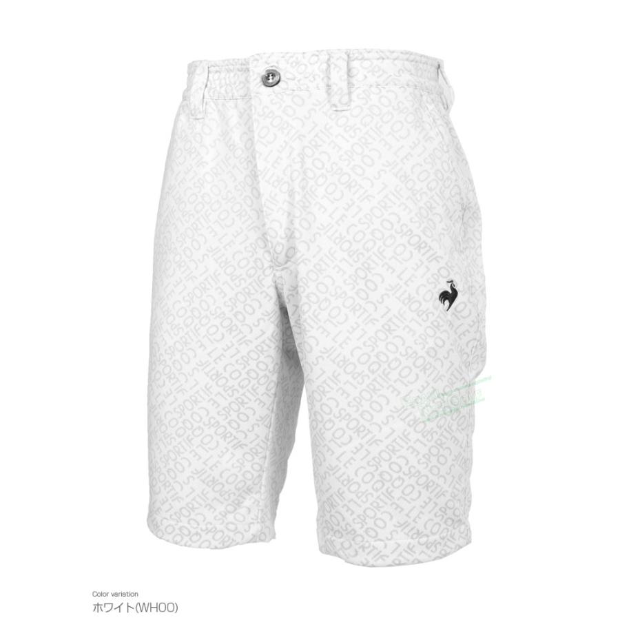 ルコック スポルティフ le coq sportif ゴルフウエア メンズ ショートパンツ 「 QGMXJD50 」 ハーフ 吸汗速乾 ストレッチ UPF50+ 2024春夏モデル｜ezaki-g｜02