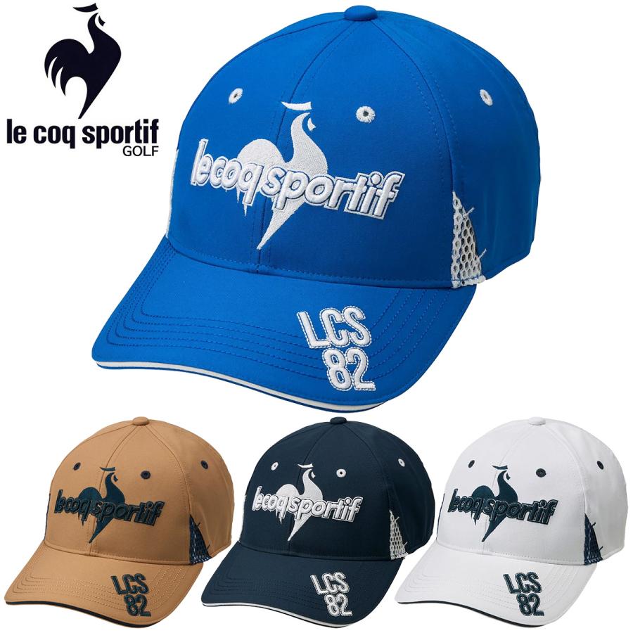 le coq sportif ブラックキャップ LCSロゴ le coq sportif 「le sportif」 キャップ - ブラック メンズ