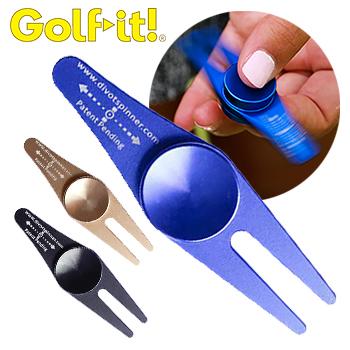 Golfit!(ゴルフイット) LiTE(ライト)日本正規品 ディボット スピナー ハンドスピナー型グリーンフォーク 「T-291」
