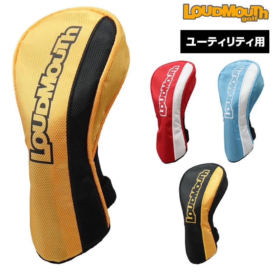 LOUDMOUTH GOLF ラウドマウス ゴルフ日本正規品 ユーティリティ用ヘッドカバー 2022モデル 「 LMHC0012/UT