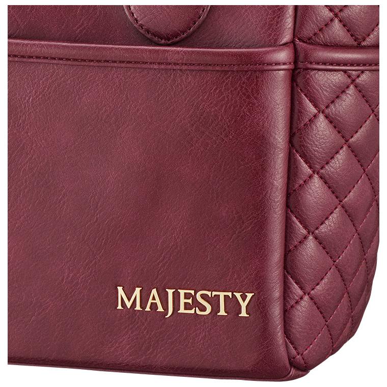 MAJESTY マジェスティ 正規品 LIGHT ライト PU ラウンドバッグ 男女兼用 ユニセックス 「 RB2320 」の画像