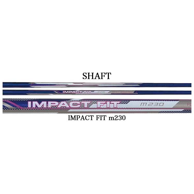 マジェスティ 日本正規品 maruman SHUTTLE IRON マルマン シャトル アイアン IMPACT FIT m230 カーボンシャフト 単品(I＃5〜9、PW、AW、SW)｜ezaki-g｜07