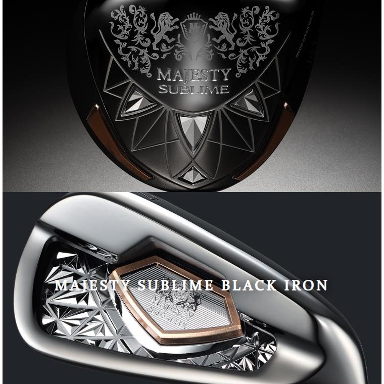 MAJESTY マジェスティ 日本正規品 SUBLIME BLACK IRON サブライム ブラック アイアン MJ SUBLIME LV935 カーボンシャフト 単品 (I＃5、I＃6、AW、SW)_2