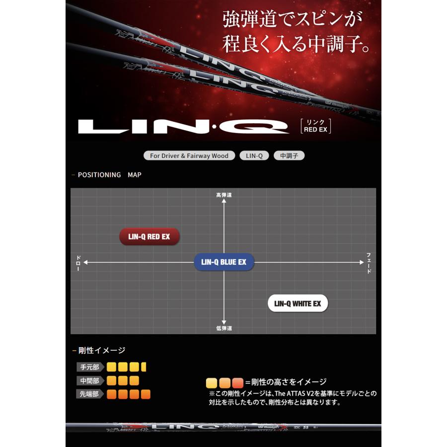 USTマミヤLIN-Q RED UST Mamiya LIN-Q M40X TSPX Red Wood Shaft | Fairway Jockey