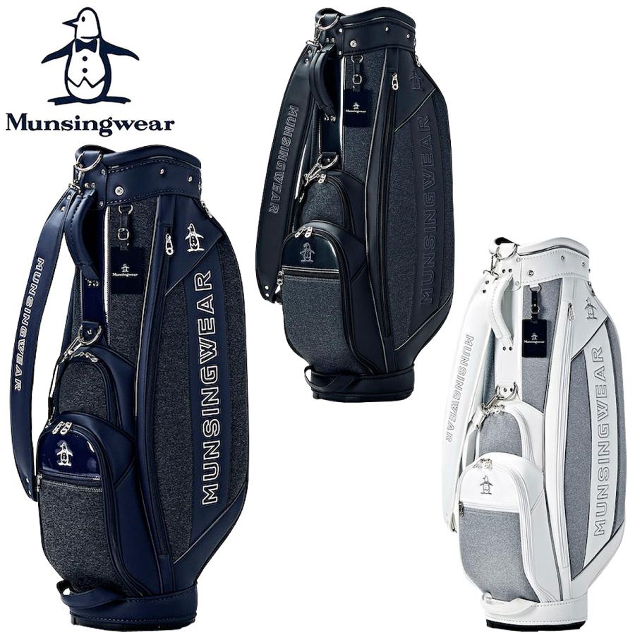 K482 MUNSINGWEAR MIXニット キャディバッグ 美品 Munsingwear（マンシングウェア） マンシングウエア 日本正規品 MIX
