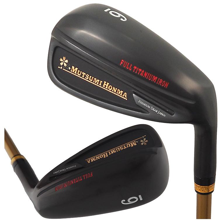 MUTSUMI HONMA（ムツミホンマ） 本間睦 日本正規品 MH TITAN IRON