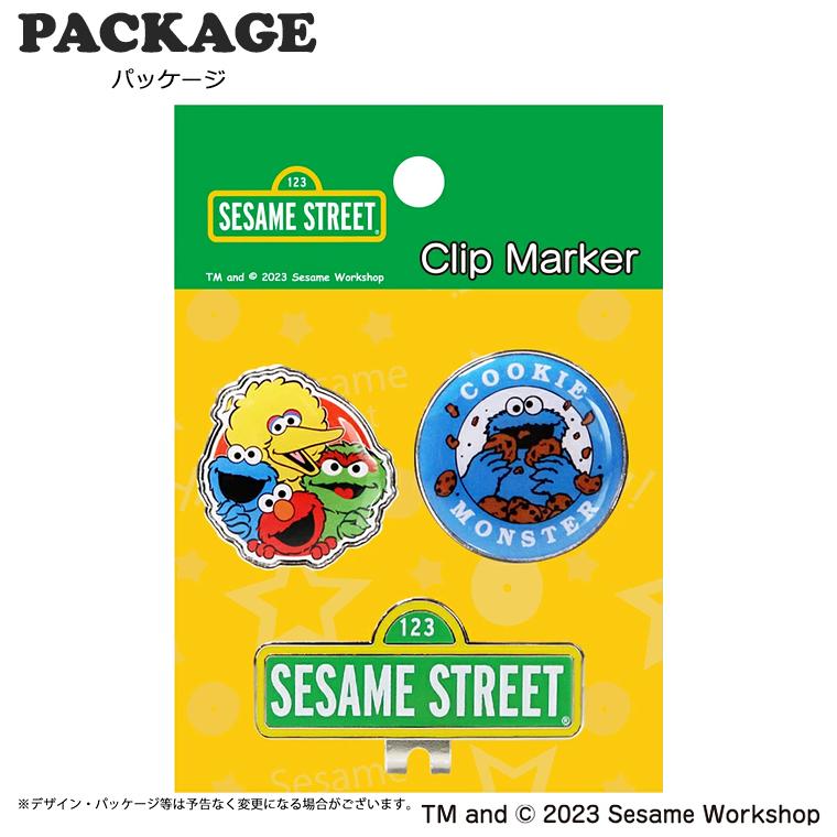 SESAME STREET セサミストリート クッキーモンスター クリップマーカー 2点セット 「 MK0399 」｜ezaki-g｜04