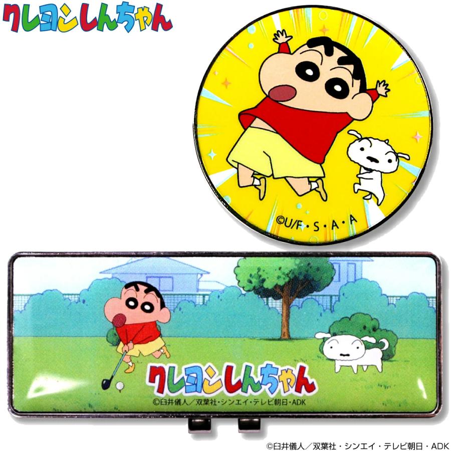 クレヨンしんちゃん ゴルフ クリップマーカー 「 MK0435 」 : EZAKI